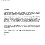Download Apology Letters to Friend