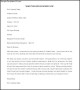 Download Sample Training Recommendation Letter Template