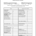 Downloadable Business Financial Statement Form