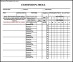 Downloadable Certified Payroll Form