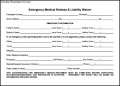 Downloadable Medical Waiver Form