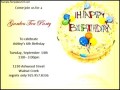 Editable Invitation Template