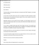 Editable Job Termination Letter to Employer