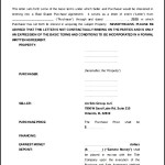 Editable Letter of Intent Real Estate Word doc Example