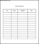 Email List Template Word Free