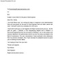 Email cover Letter Format