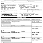 Employee Application Form In PDF