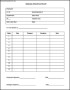 Employee Attendance Record Template