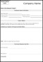 Employee Inquiry Sheet Template