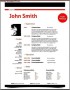 Employee PSD Resume Templates