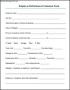 Employee Performance Appraisal Form