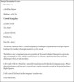 Employee Resignation Letter Example