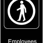 Employees Only Sign Template