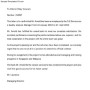 Employment Certification Letter