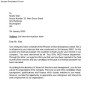 Employment Interview Rejection Letter