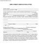 Employment Verification Letter Template Free