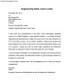 Engineering Sales Cover Letter Example
