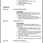 Entry Level HVAC Resume