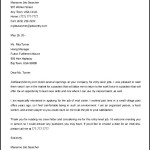 Entry Level IT Job Cover Letter Free Word Template Download