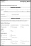 Equal Employment Opportunity Form Template