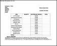 Equipment Rent Invoice Template