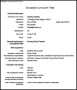 Europass Curriculum Vitae Sample