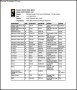 Event Attendance List Template