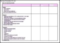 Event Planning Example Itinerary Template