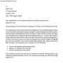 Event Sponsorship Letter