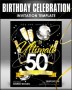 Example 50th Birthday Invitation Template