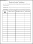 Example Employee Training Record Template