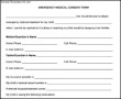 Example For Child Medical Consent Form
