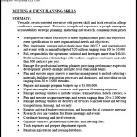 Example Meeting Event Planning Skills PDF