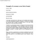 Example Of A Resume Cover Letter Format