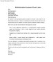 Example Of Administrative Assistant Cover Letter