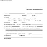 Example  Of  Employment Authorization Form