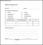 Example Of Leave Form