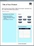 Example Product Sheet Template