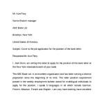 Example for simple Cover Letter