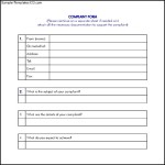 Example of Banking Ombudsman Complaint Form
