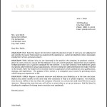 Example of Latex Cover Letter Template