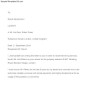 Example of Tenant Reference Letter