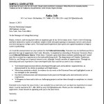 Experienced Professional Cover Letter PDF Format Free Download