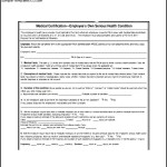 FMLA Form For Employee