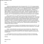 Faculty Promotion Procedures Intent Letter PDF Download