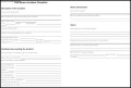 Fall-Down Accident Checklist Template