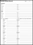 Family Group Record Template