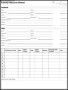 Family Record Sheet Template