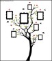 Family Tree With Vintage Frames