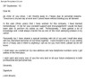 Farewell Letter to Colleagues